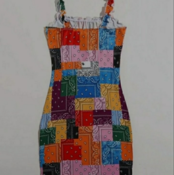 SOLD ON MERCARI!!! Beautiful Patchwork Dress - Picture 4 of 4